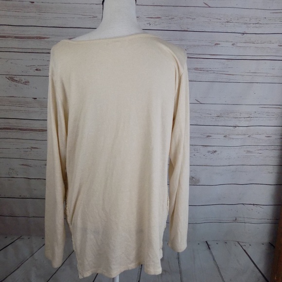 Paper+tee 1X side cutout designed sweater - Picture 3 of 4